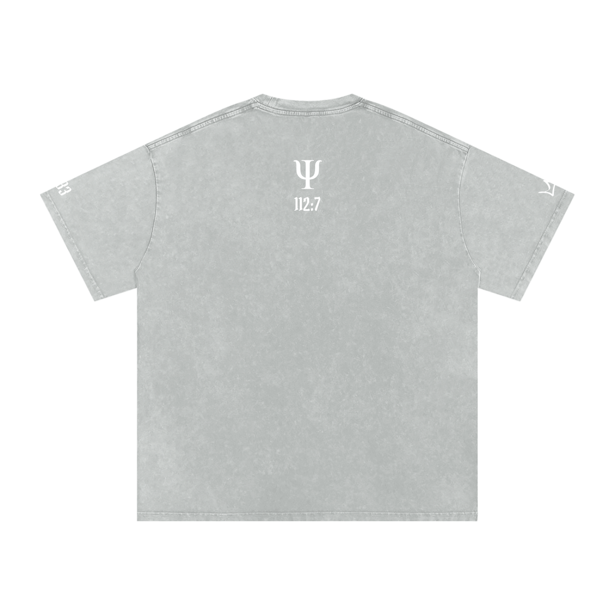 Unfazed Snow Washed Oversized Cotton T-Shirt