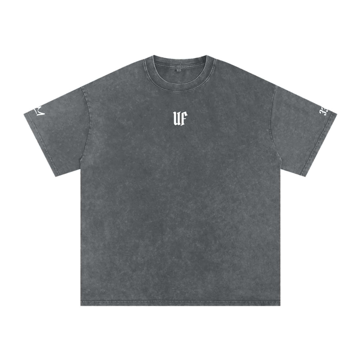Unfazed Snow Washed Oversized Cotton T-Shirt