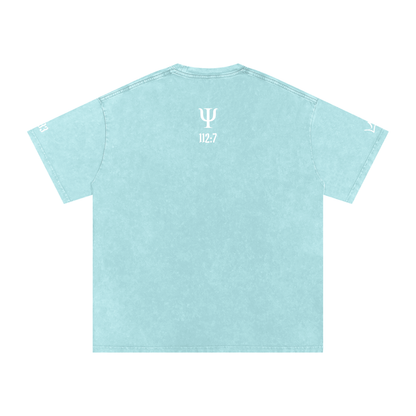 Unfazed Snow Washed Oversized Cotton T-Shirt