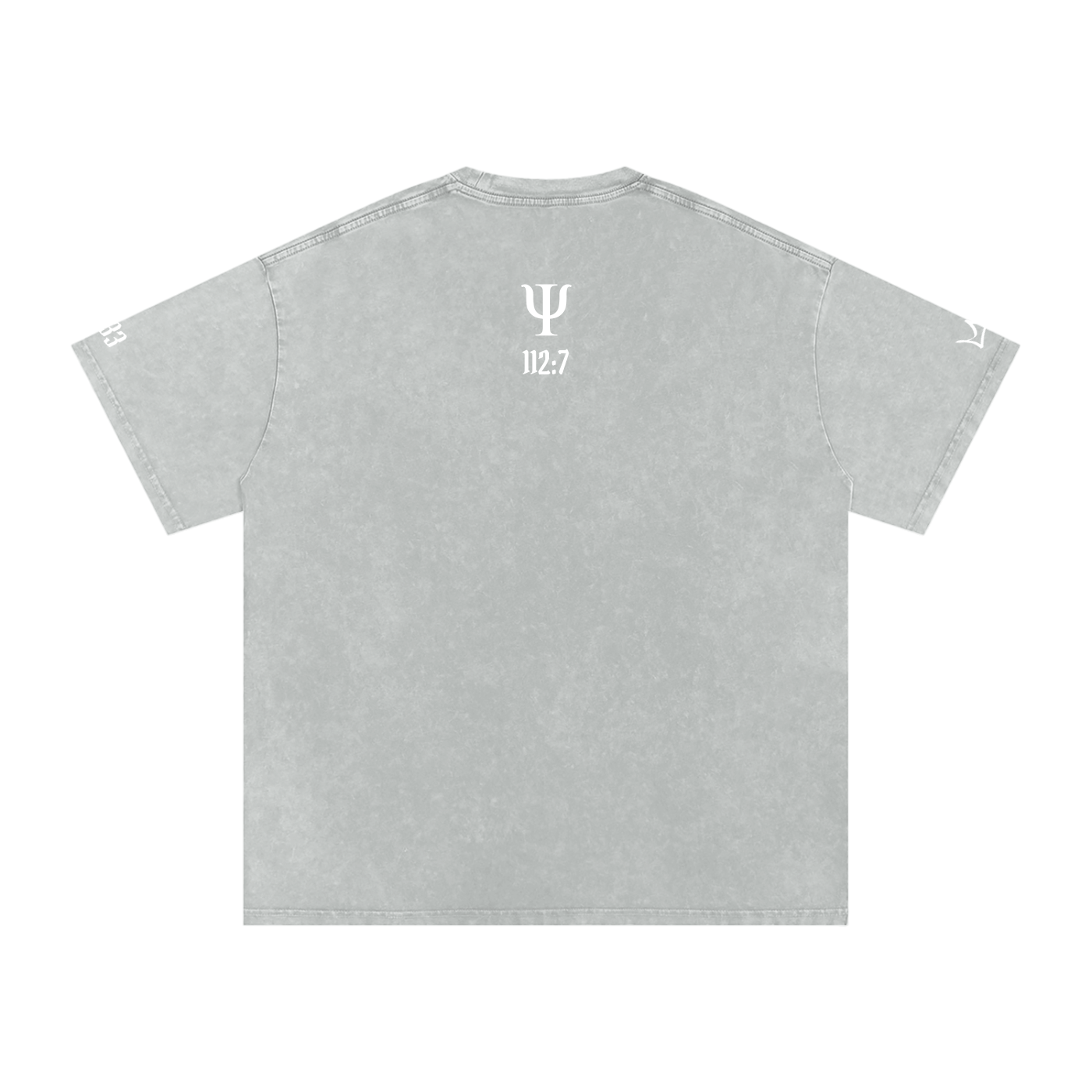 Unfazed Snow Washed Oversized Cotton T-Shirt