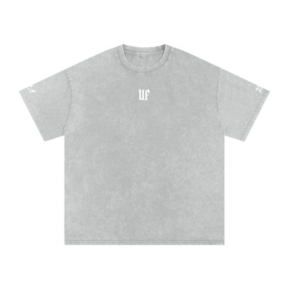 Unfazed Snow Washed Oversized Cotton T-Shirt