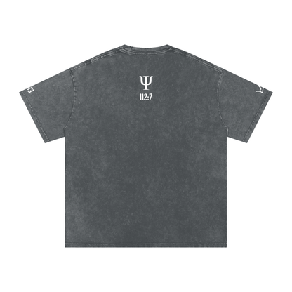Unfazed Snow Washed Oversized Cotton T-Shirt