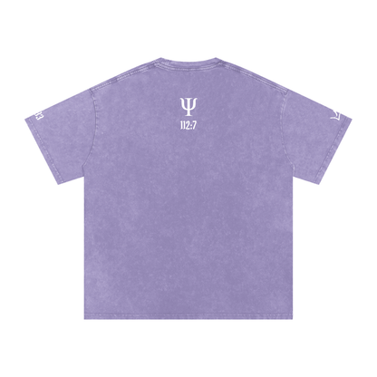 Unfazed Snow Washed Oversized Cotton T-Shirt