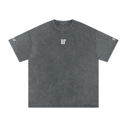 Unfazed Snow Washed Oversized Cotton T-Shirt