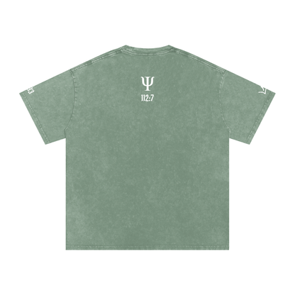 Unfazed Snow Washed Oversized Cotton T-Shirt