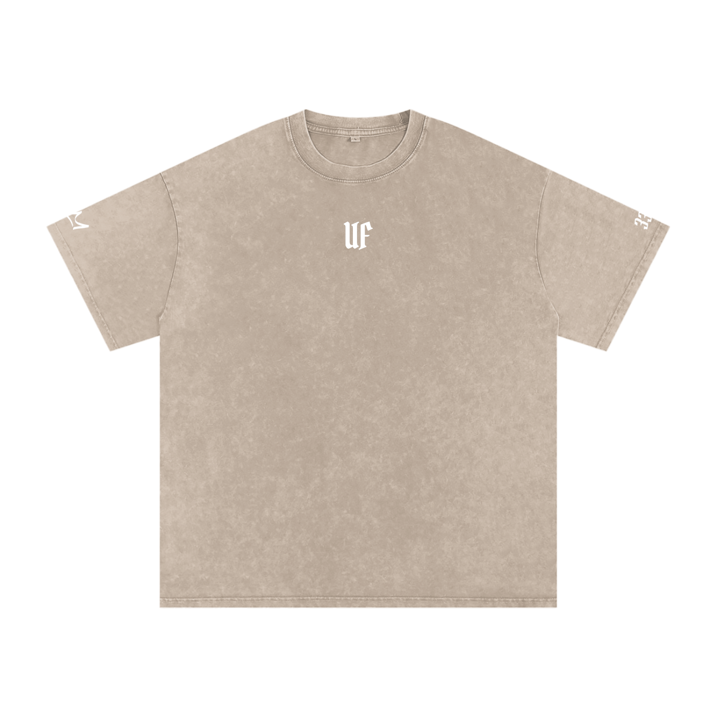 Unfazed Snow Washed Oversized Cotton T-Shirt