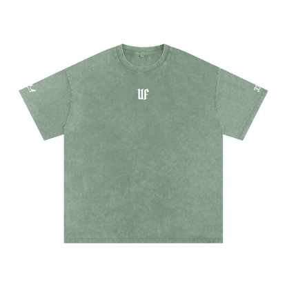 Unfazed Snow Washed Oversized Cotton T-Shirt